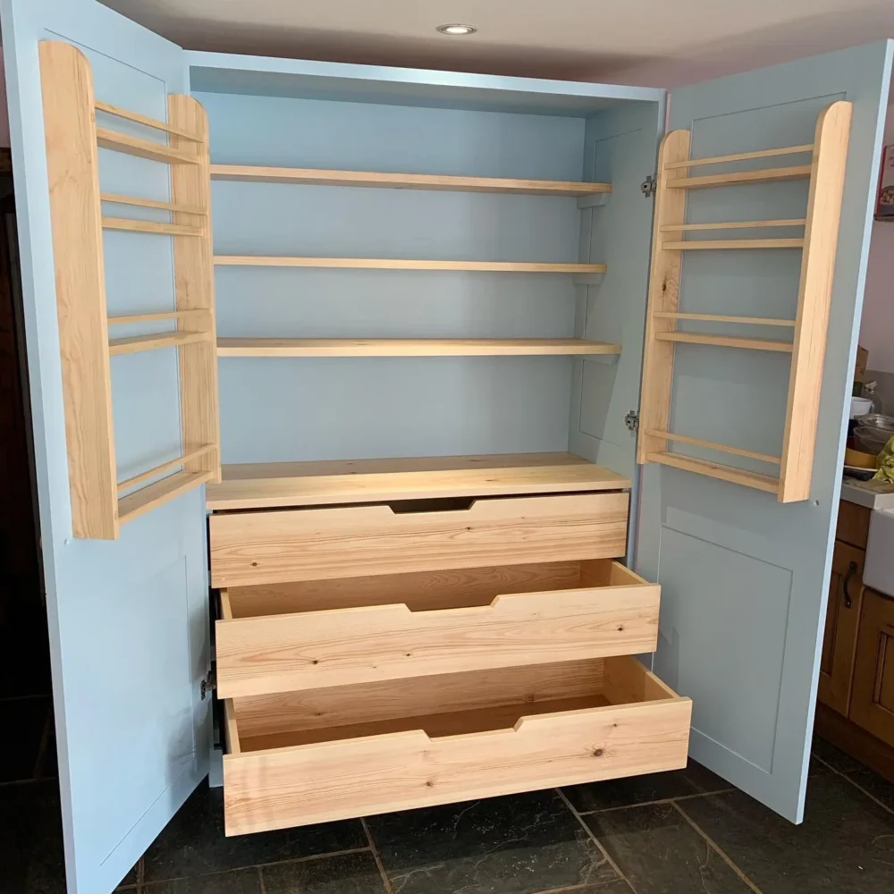 Handcrafted Country Kitchen Larder