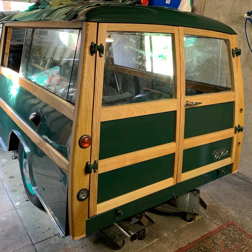 Restoration of 73-year-old Morris Oxford