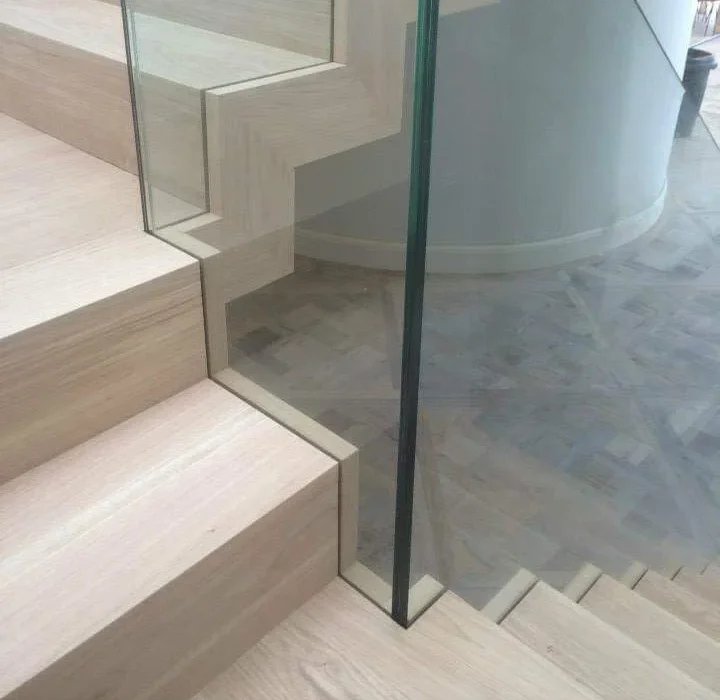 Oak Floating Staircase Devon