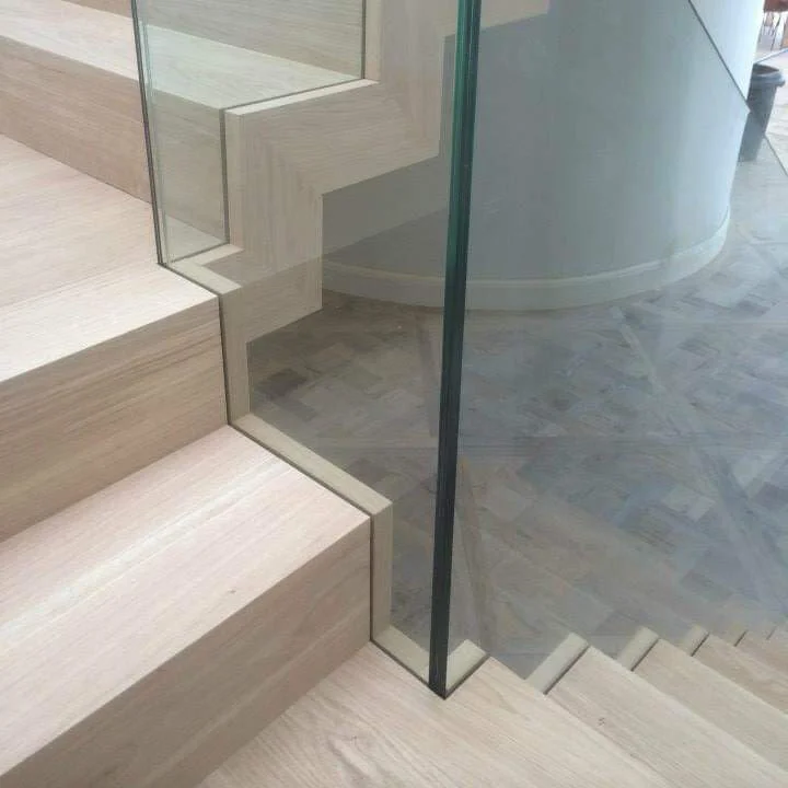 Oak Floating Staircase Devon